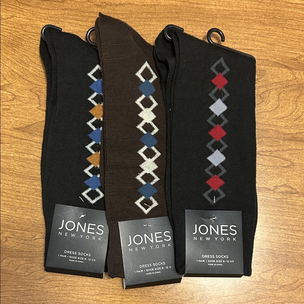 Jones New York Men's Dress Socks